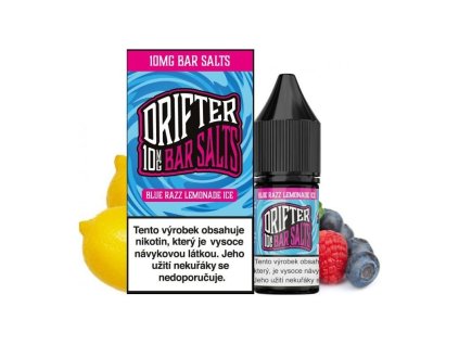 Liquid Drifter Bar Salts Blue Razz Lemonade Ice 10ml 20mg