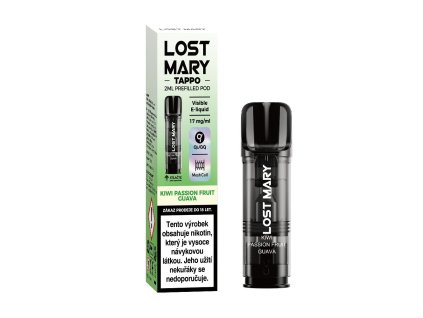 Lost Mary TAPPO předplněná kapsle (Kiwi Passion Fruit Guava) 1ks