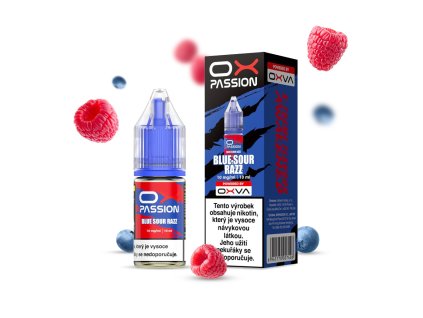 OXVA OX PASSION Salt Blue Sour Razz (Borůvka & malina) 10ml