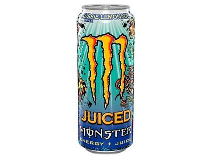Monster Energy Aussie Lemonade 0,5 Plech  příchuť australská limonáda, kofein + vitaminy B, 500 ml
