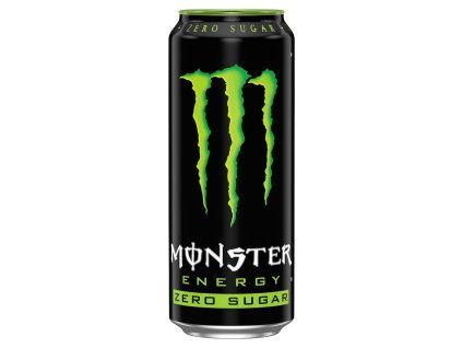 Monster Energy Zero Sugar 0,5l plech  bez cukru, bez kalorií, kofein + vitaminy B, 500 ml