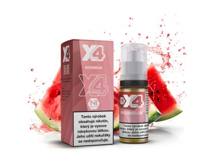 X4 Bar Juice Watermelon (Vodní meloun) 10ml
