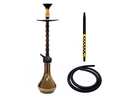 Shisha Embery MONO-H - Bronz *  High-tech vodní dýmka z nerezové oceli v luxusním bronzovém finiši