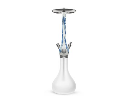 Shisha Wookah ARCTIC BLUE,vase Smooth