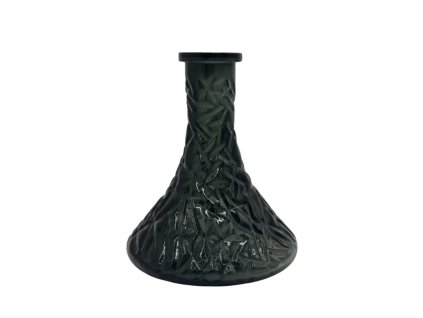 Vase Crystal Middle Black