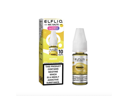 Liquid ELFLIQ Nic Salts Mango 10ml - 10mg  10ml - 10mg (Mango)
