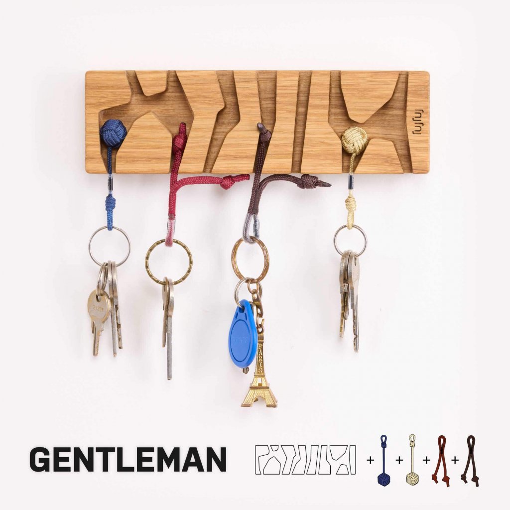 Wooden Key Holder - Fujfuj