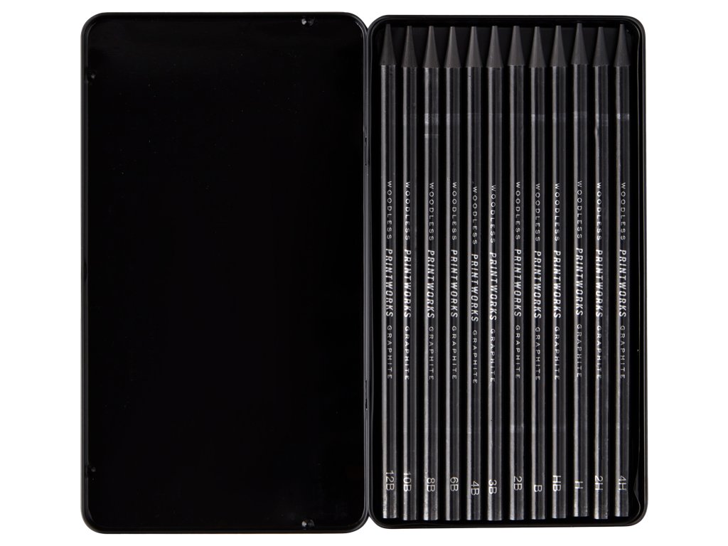Printworks Color Pencils Graphite12 pcs