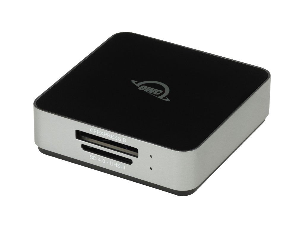 OWC Cardreader Atlas USB-C Dual-slot CFexpress Type B and SDXC UHS-II