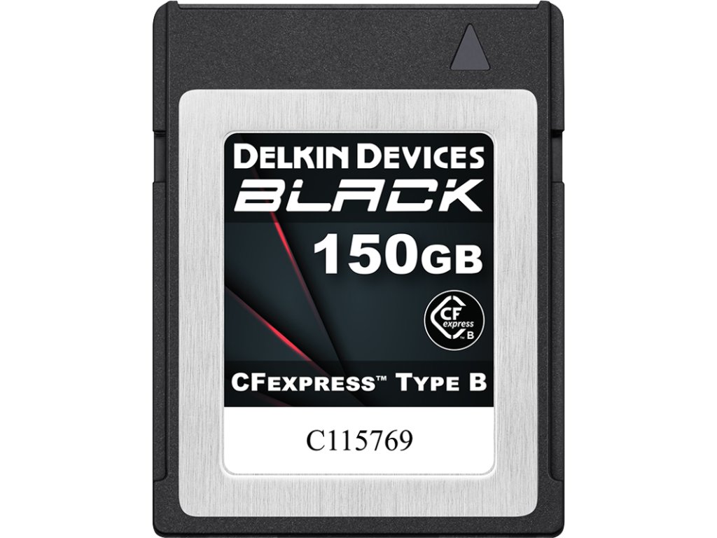 Delkin CFexpress BLACK R1725/W1530 150GB Type B