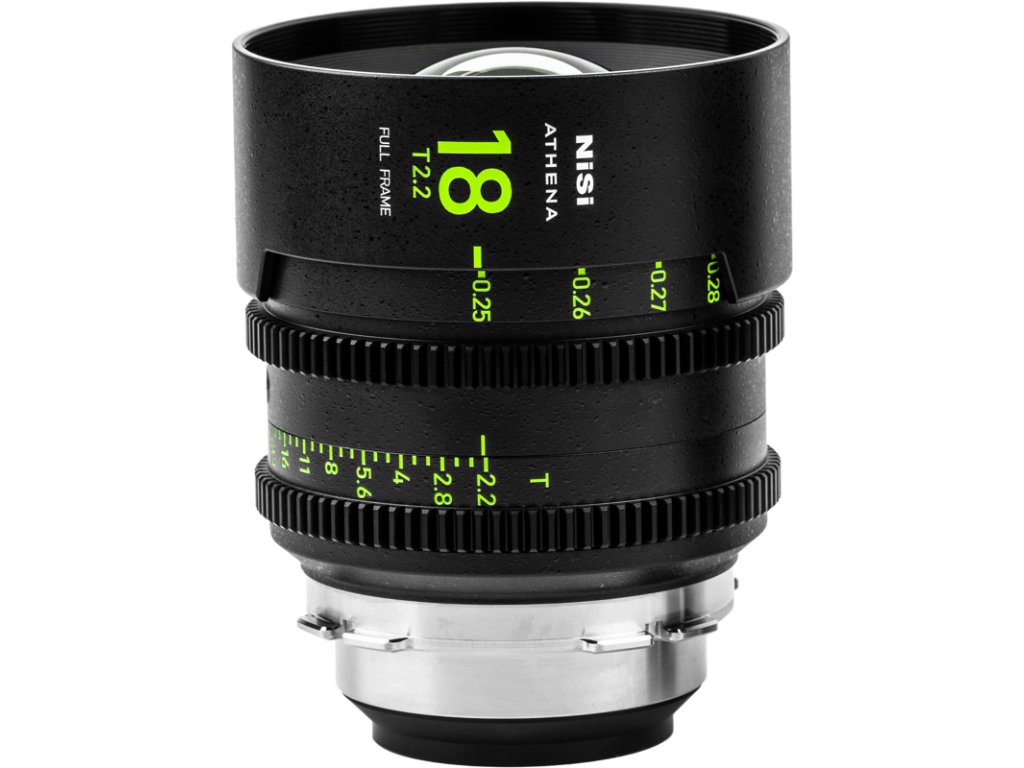 NiSi Cine Lens Athena Prime 18mm T2.2 G-Mount (Without Drop-in Filter)