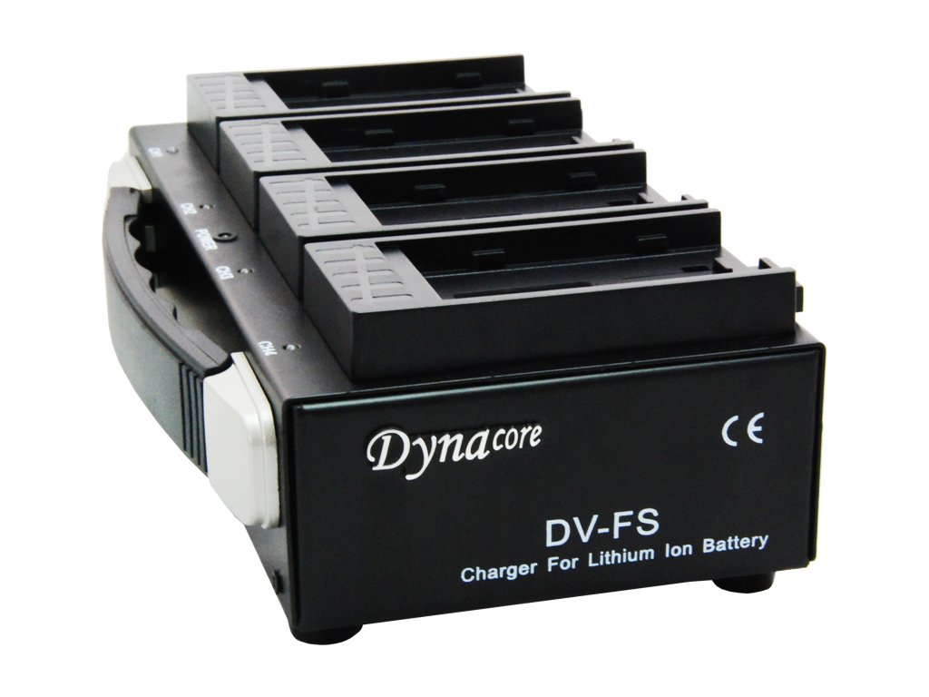 Dynacore DV-FS Sony NP-F Type Battery Charger 4-Channel