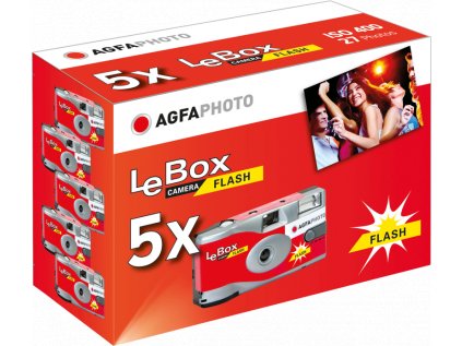 AgfaPhoto LeBox 400 27 Flash 5 pack