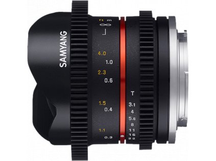 Samyang 8mm T3.1 Cine UMC Fish-Eye II Canon M