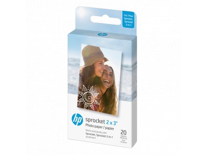 HP Zink Paper Sprocket Luna 20 Pack 2x3"