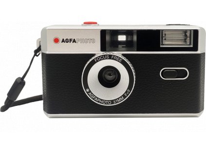 Agfaphoto Znovu použitelný fotoaparát 35mm Black  + film APX400
