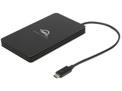 OWC Envoy Ultra Thunderbolt 5 with data rates over 6000MB/s on TB5, 4.0TB