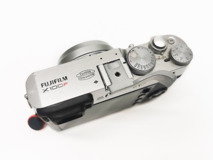 fujifilm 16534584 x100f camera silver 1311229