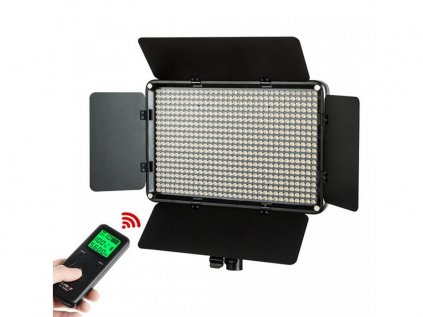 13601 7 viltrox vl d640t video led light bi color dimmable wireless remote panel 50w 4400lm for studio