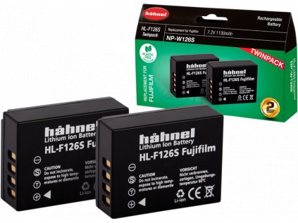 Hähnel Battery Fuji HL-F126s Twin Pack