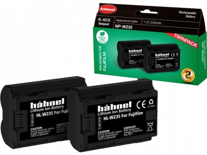 Hähnel Battery Fuji HL-W235 Twin Pack