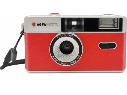 Agfaphoto Znovu použitelný fotoaparát 35mm červený