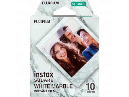 2903 fujifilm instax square film 10ks white marble