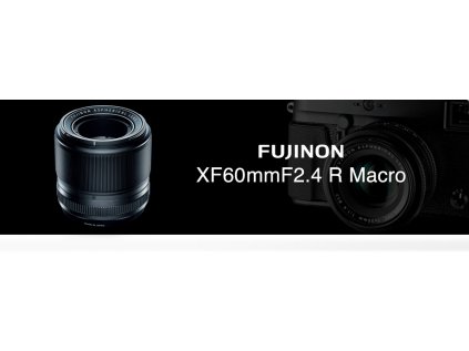 FUJINON XF 60mm f/2.4 + dárkový set v hodnotě 2 000,- Kč