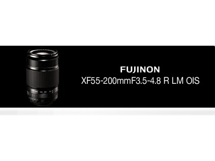 FUJINON XF 55-200mm f/3,5-4,8 R LM OIS +CASHBACK 2600 Kč + dárkový set v hodnotě 2 000,- Kč