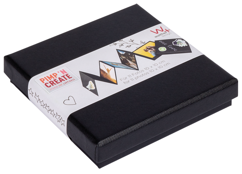 Walther LePorello 10x10 cm black