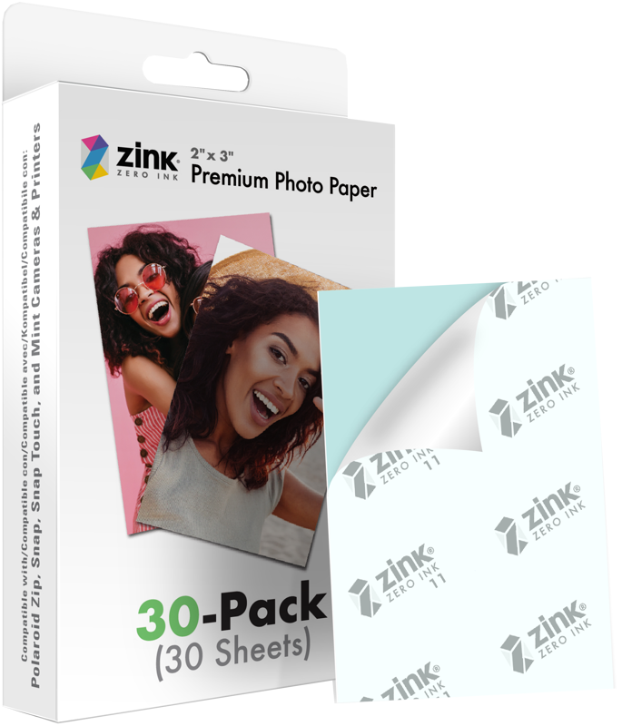 Polaroid Zink Media 2x3" 30 pack