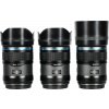 Sirui Sniper Lens APS-C AF Kit 23, 33 & 56mm F1.2 Black Carbon (FUJI X)