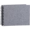Focus Base Line Canvas Wire-O 23x17 Grey w. black sheets