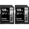 Lexar Pro 1667X SDXC UHS-II U3 (V60) R250/W120 128GB - 2pack