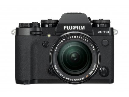 X T3 Black Front+XF18 55mm