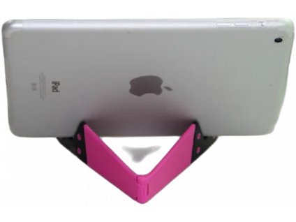 Stojánek na mobil a tablet "Véčko"-  univerzální, fialový