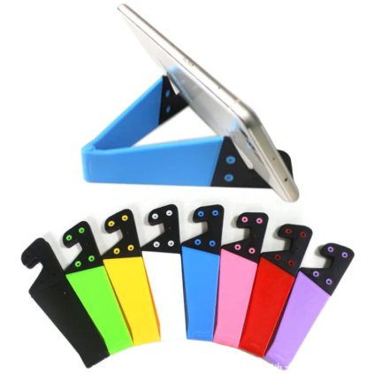 VÝPRODEJ - Stojánek na mobil a tablet "Véčko"-  univerzální, černý