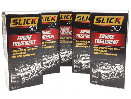 Sada 5ks Slick 50 - Engine Treatment 750ml, ochrana zážehových a vznětových motorů