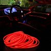Auto Led Lights Strip Car Interior Lighting Garland El Wire Neon Light Rope Tube Line Flexible