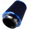 Sportovní vzduchový filtr - universální, barva modrá, průměr vstupu 76mm