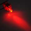 Sada LED žárovek do palubní desky, červená barva, patice B8,5D, 2ks