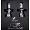 LED autožárovky H4 2x350W A7 PRO COB CANBUS 35000lm 6000K, TACPRO, sada 2ks