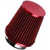Športový filter vzduchový-univerzálny, farba červená
