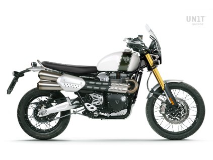 cupolino con supporto gps triumph 1200 xc xe 1