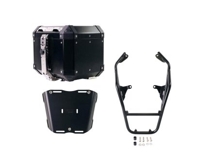 Kufer górny Atlas 36L + tylny stelaż bagażowy UNIT garage BMW R12 G/S