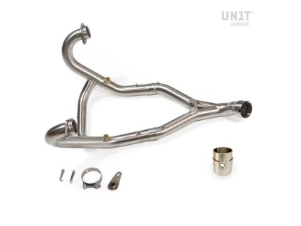 collettore marmitta senza catalizzatore in inox 2 1