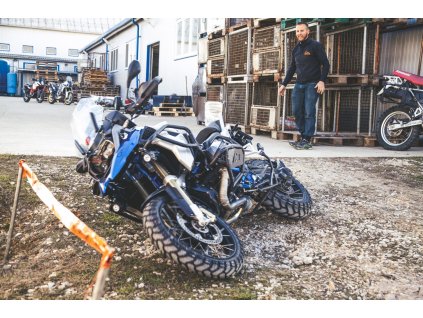 Gmole Outback Motortek - BMW R1200 GS LC (Kolor biały, Konfiguracja Gmole podstawowe, Osłona silnika Bez osłony silnika)