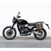 borsa laterale in crosta di cuoio telaio sx triumph scrambler 1200 xc xe