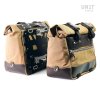 coppia borse laterale cult in canvas 40l 50l coppia piastre in alluminio 4