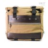 borsa laterale cult in canvas 40l 50l piastra in alluminio 4
